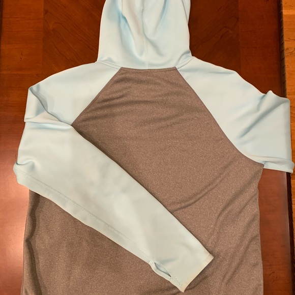 NIKE Just Do It blue and grey hoodie - Picture 5 of 6